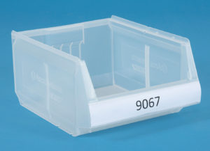 Modulback. Transparent plastlåd