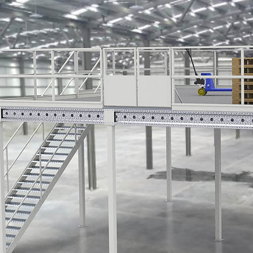 entresol trappa och grind