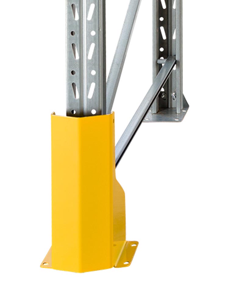 Stolpskydd till pallställ