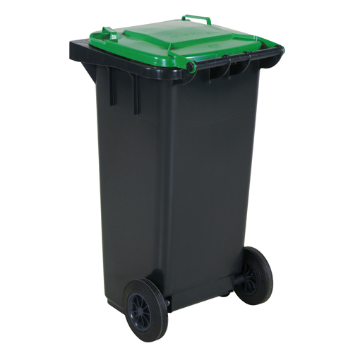 Avfallskärl grönt lock