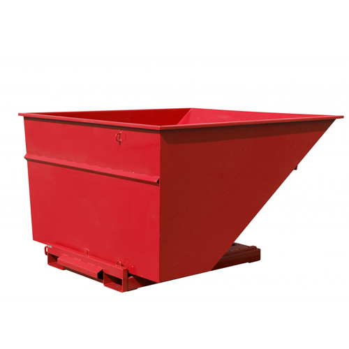 Tippcontainer röd